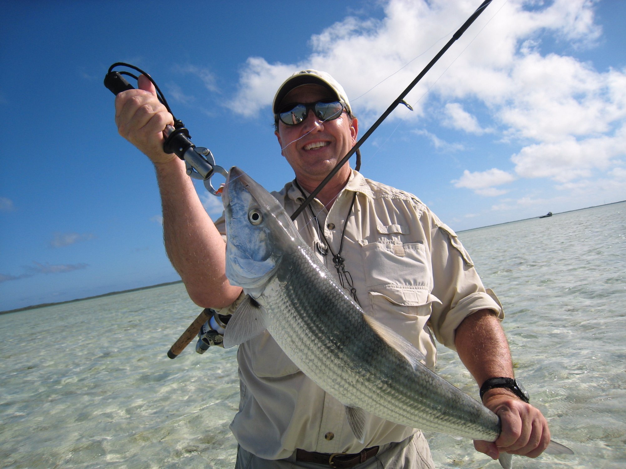 Bonefish catch and release