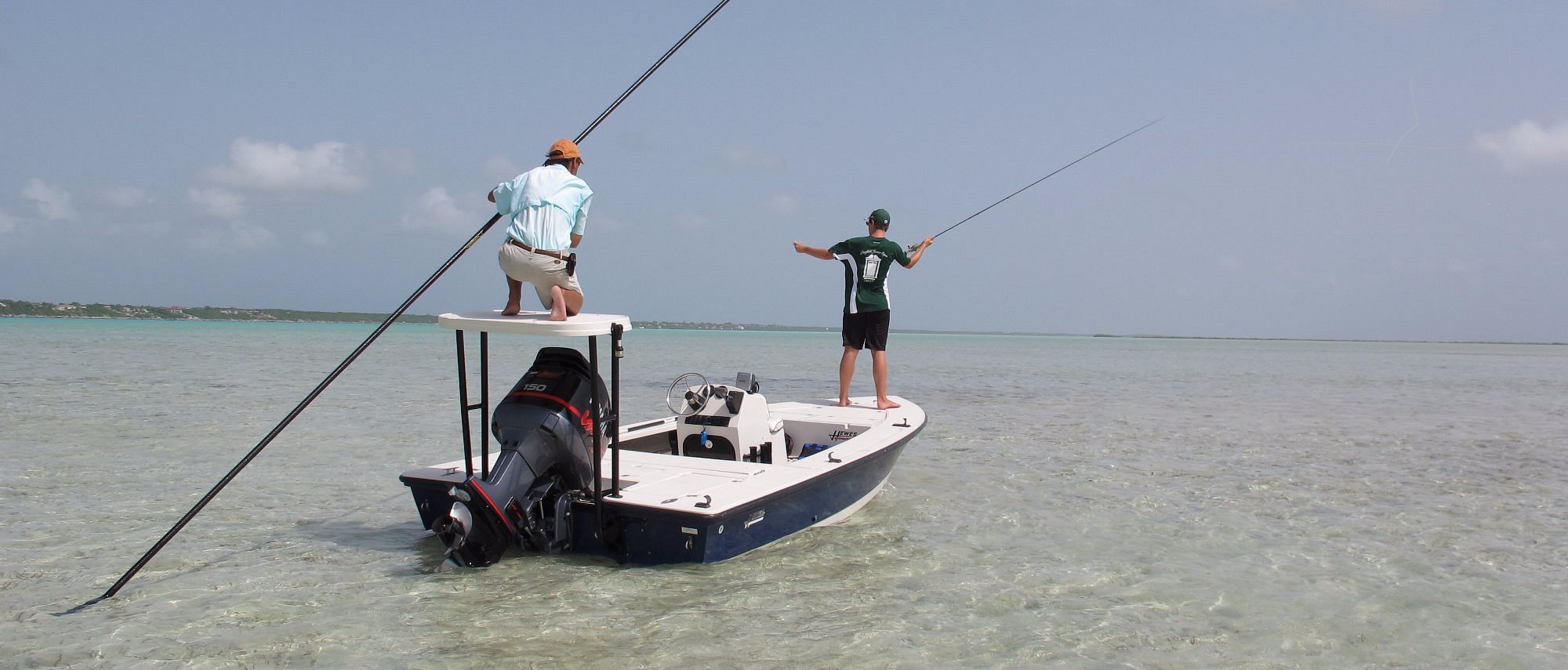 Guided bonefishing in Turks & Caicos